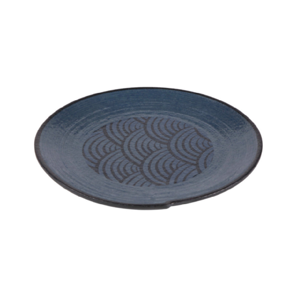 GET Enterprises B233088-CDB Elite Global Solutions Plate 8-7/8" Dia. Irregular Round