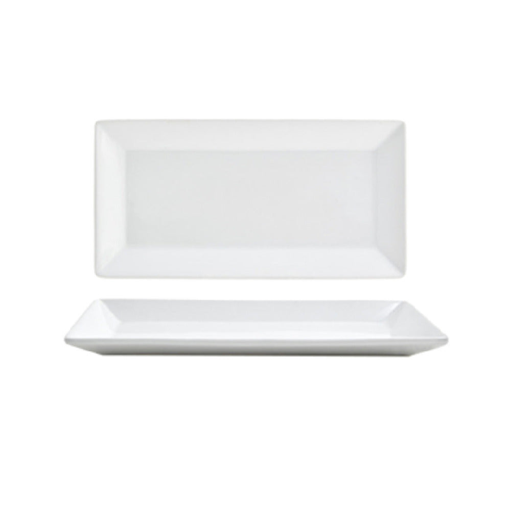 FOH DAP001WHP23 Kyoto™ Plate 9" X 5" Rectangle