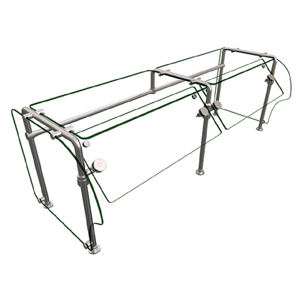 Hatco ES90-60 Flav-R-Shield® ES90 Food Shield Self-service 60"W X 24"D X 22.63"H