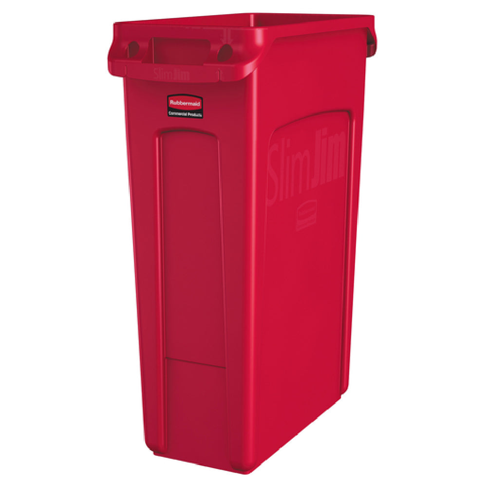 Rubbermaid 1956189 - Slim Jim® Container, 23 Gallon, 22"L X 11"W X 30"H