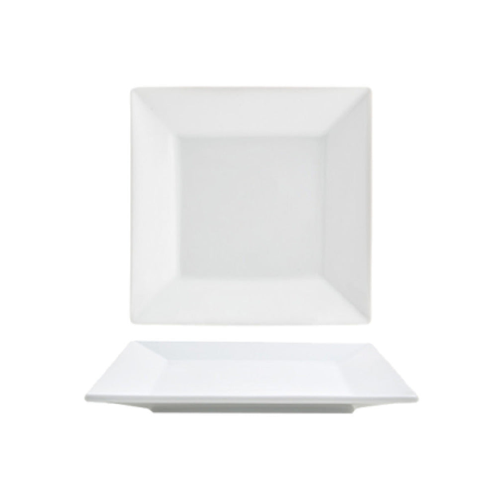 FOH DAP046WHP23 Kyoto™ Plate 6-1/2" X 6-1/2" Square