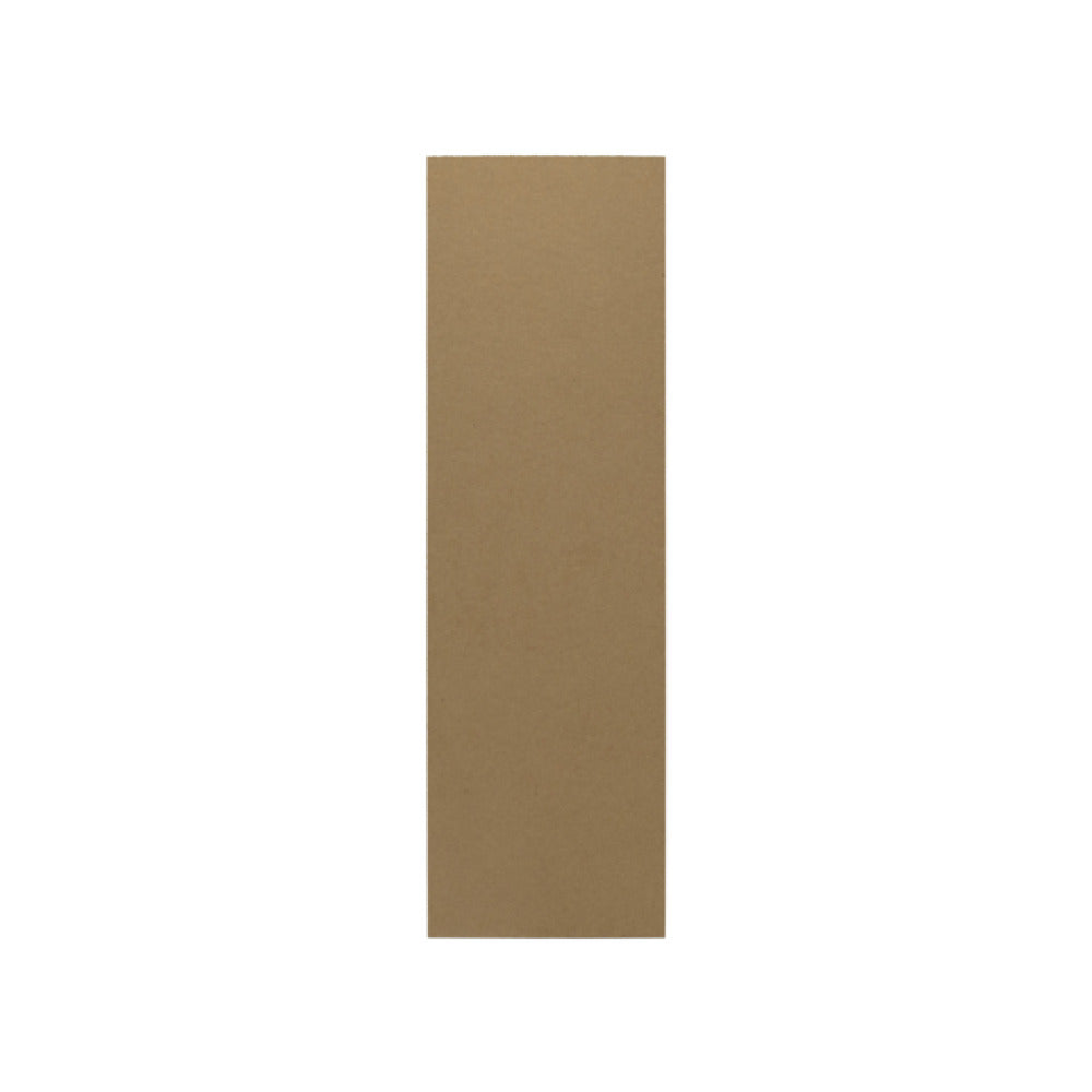 Risch CHIP 4.25X14 4 1/4 X 14 Brown And Rigid Hardboard Menu Stiffener Made For All Clear Vinyl And Deluxe Sewn Menu Covers