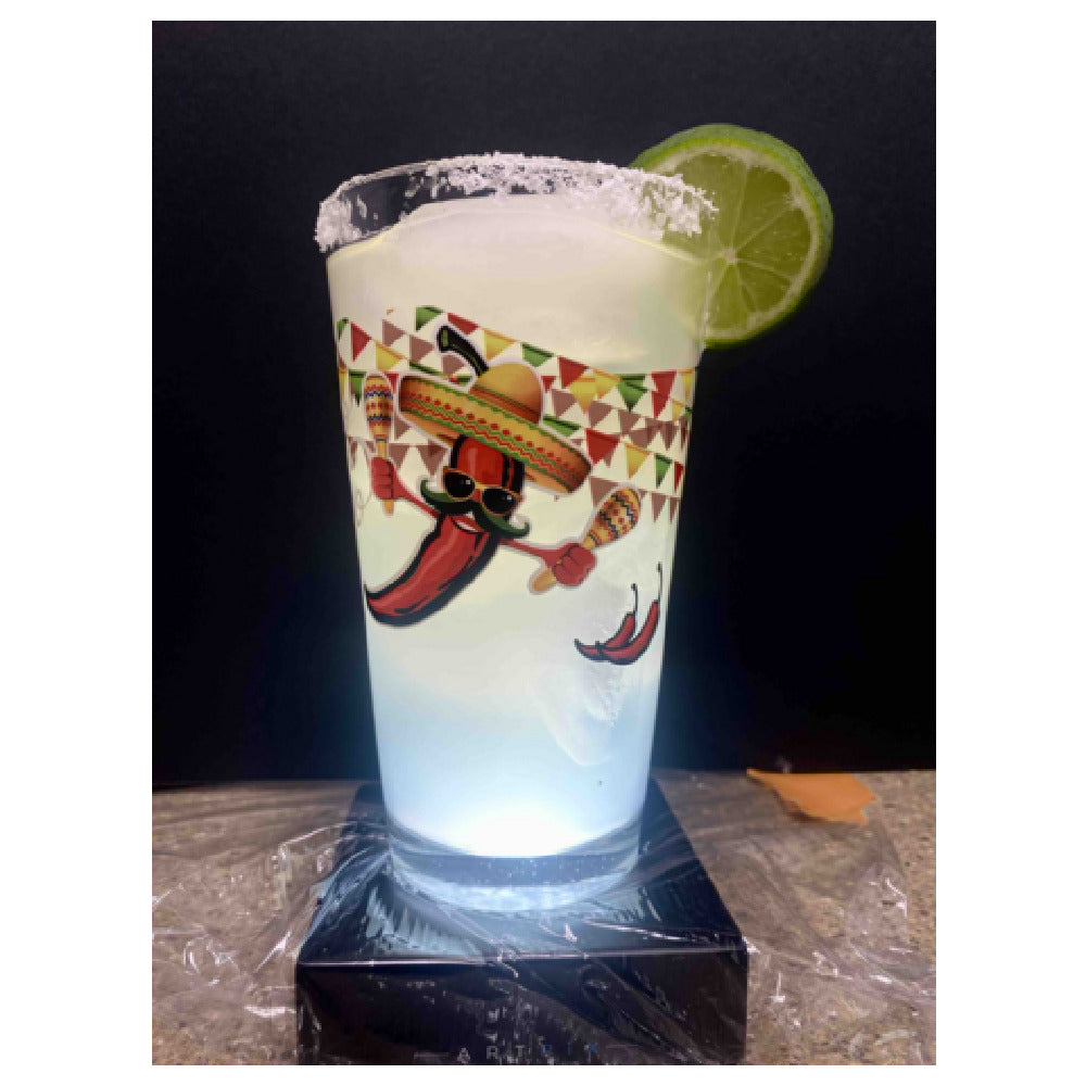 Buccaneer Container Corp 5139-CINCO (Buccaneer) Cinco De Mayo: Mixing Glass 16 Oz. Stackable