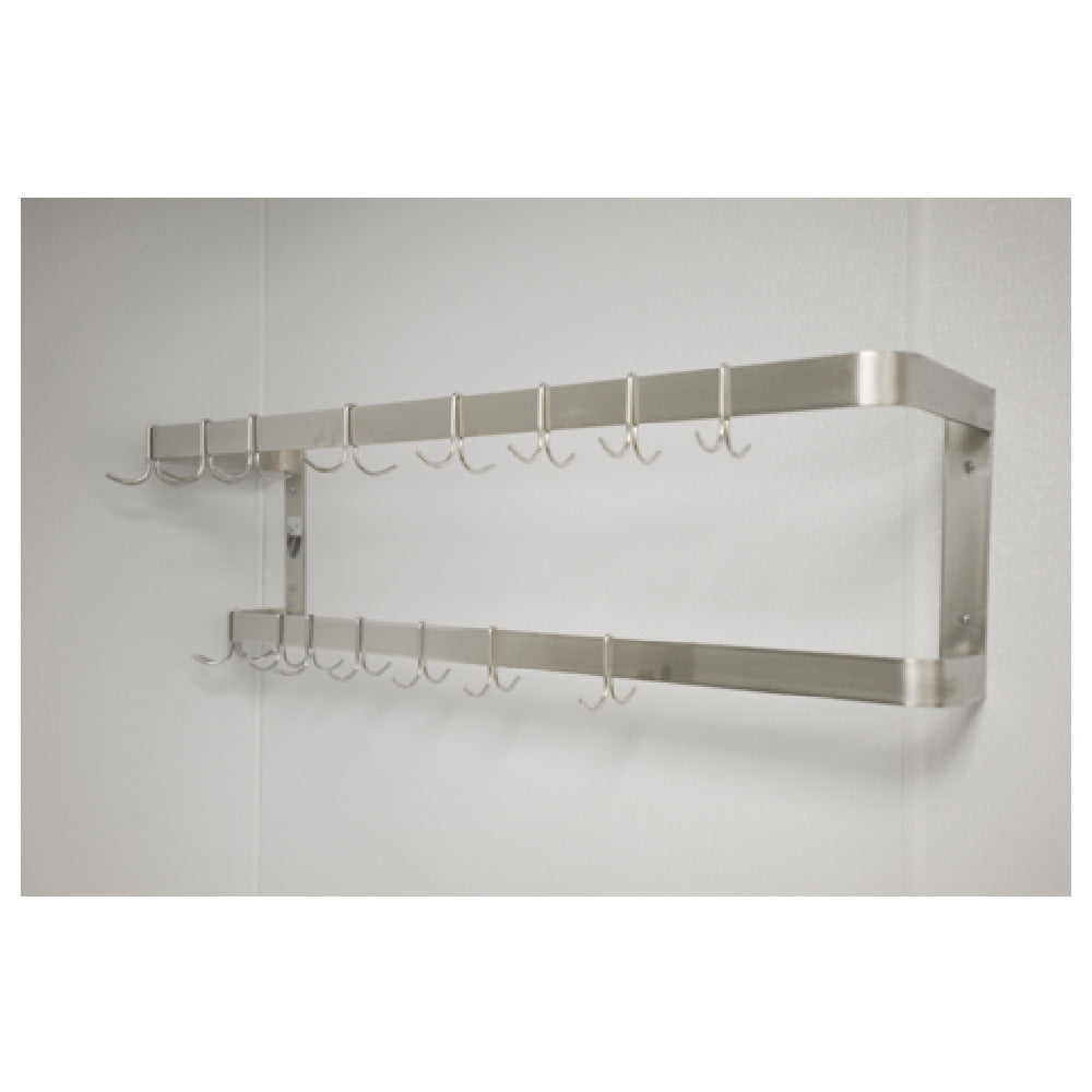 Winholt SSWMPR-4816-D - Pot Racks, Wall Mount, 48"W