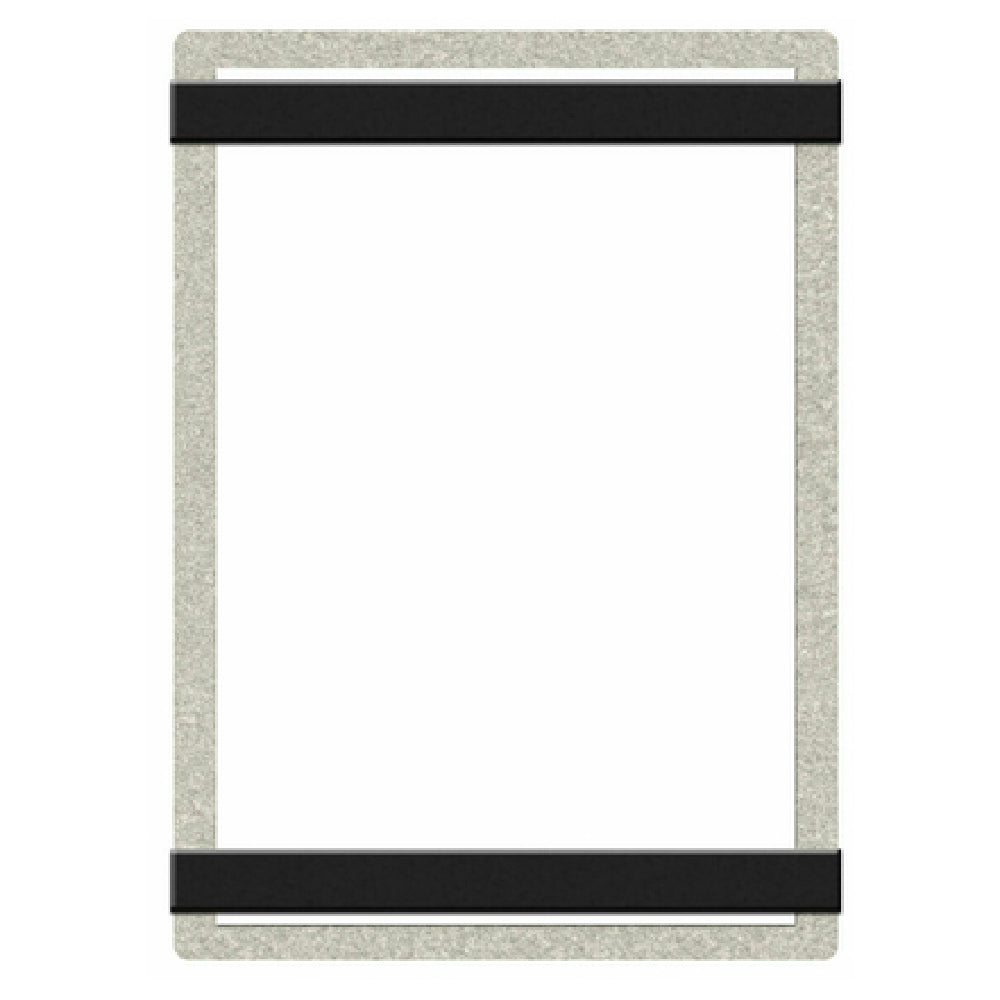 Menu Solutions ALSIN57-RB Menu Board Holds 5" X 7" Insert Single Panel