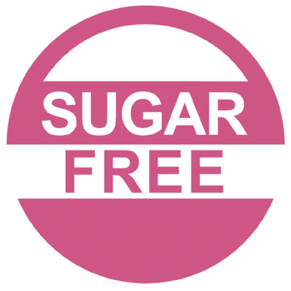 Hubert 62989 - Dietary Label, "Sugar Free", 1" Dia.