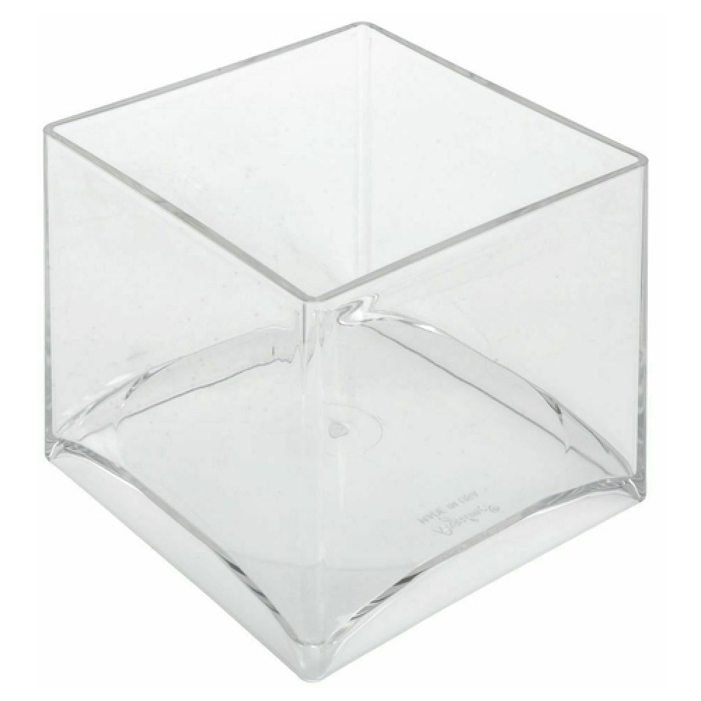 Hubert 88348 - Cube, 5" X 5" X 5", Dishwasher Safe