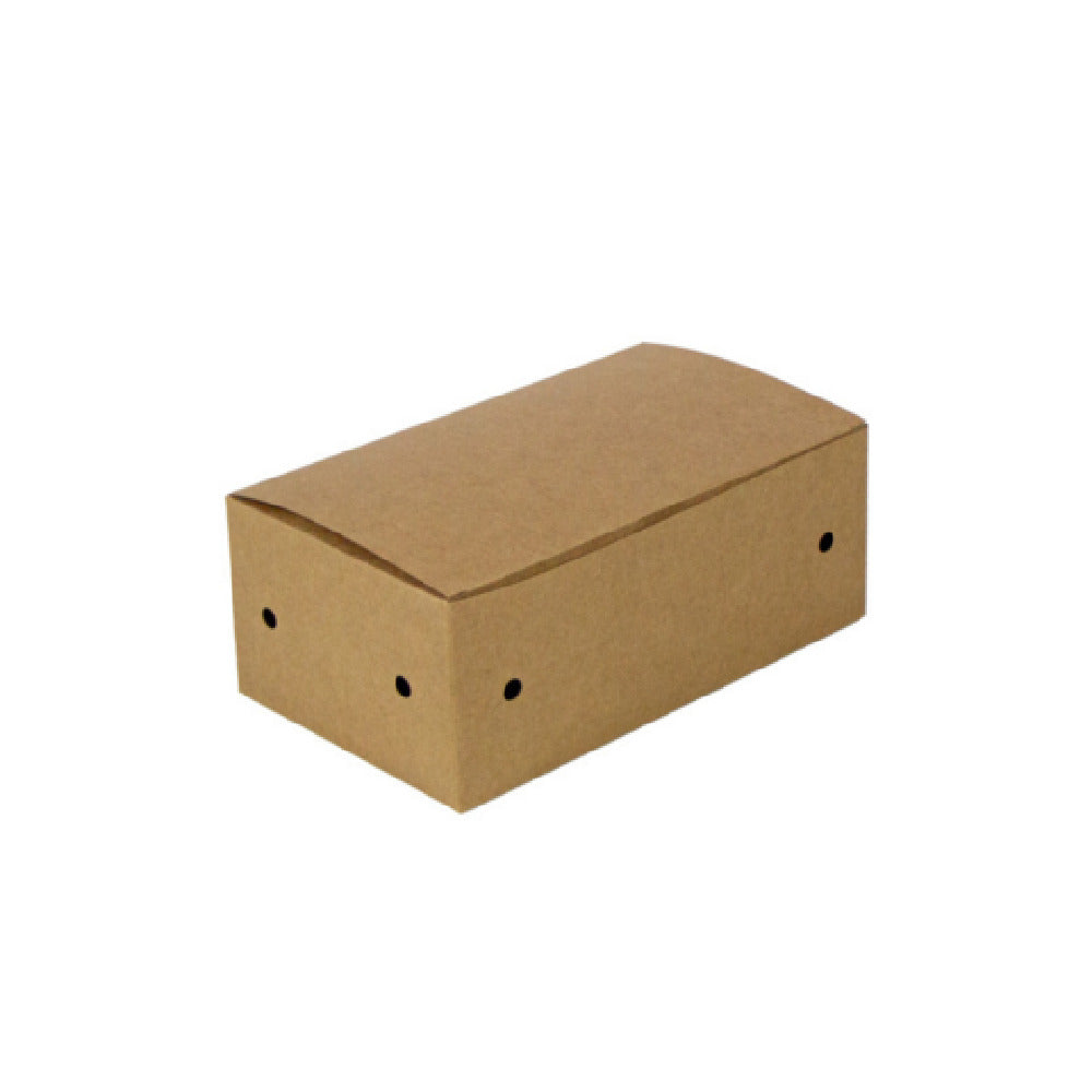 PacknWood 210NUGXL - Large Kraft Snack Box, 7.09"L X 4.13"W X 2.76"H, (200 Pcs)