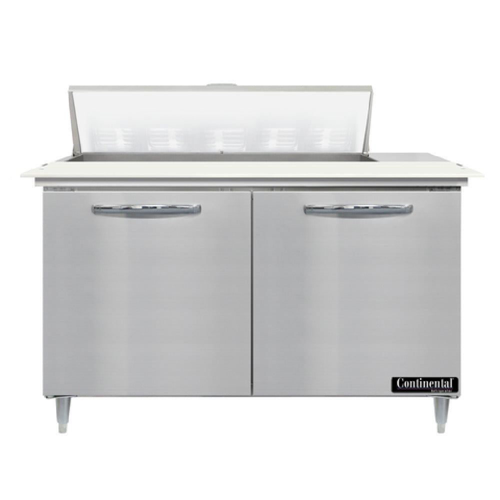 Continental Refrigerator D48N10C Designer Line Sandwich Unit 48"W Two-section