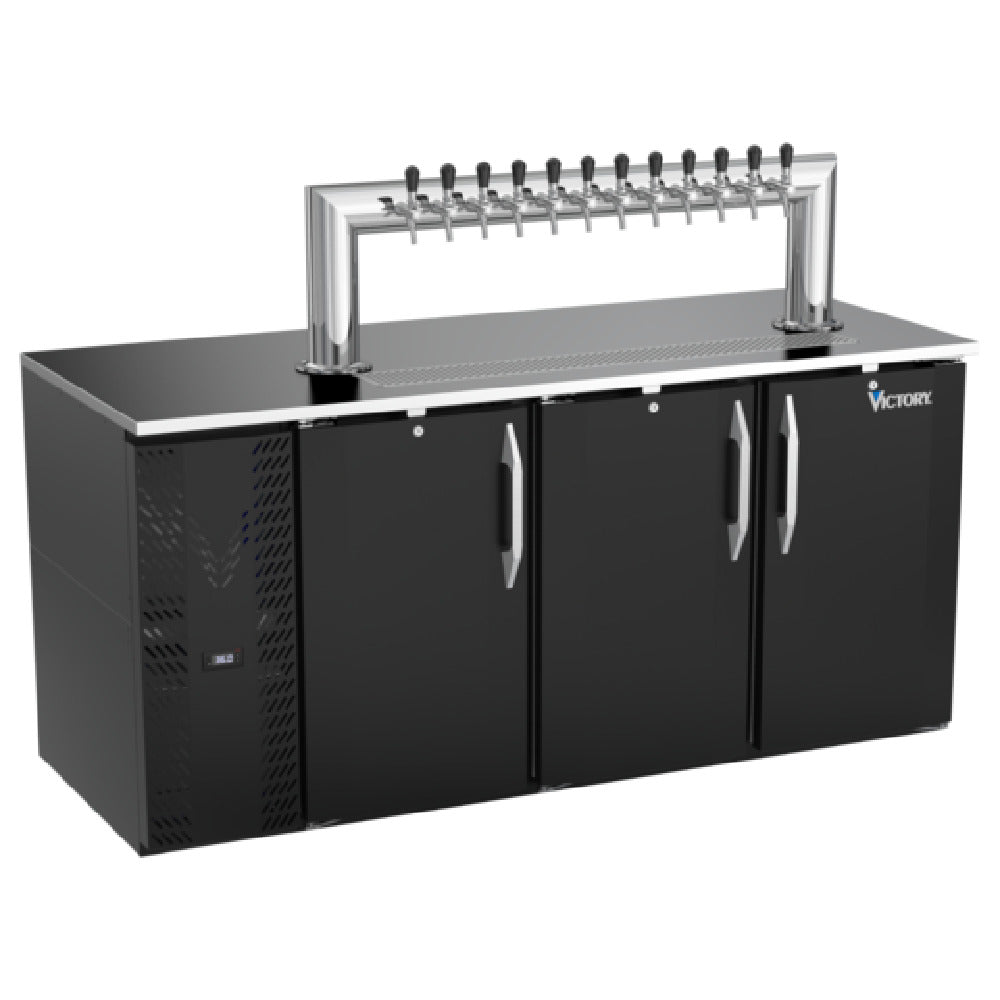 Victory VDD72HC-B-12T - Direct Draw Dispenser, 72"W X 30-1/8"D X 49-7/8"H, 23.643 Cu. Ft.