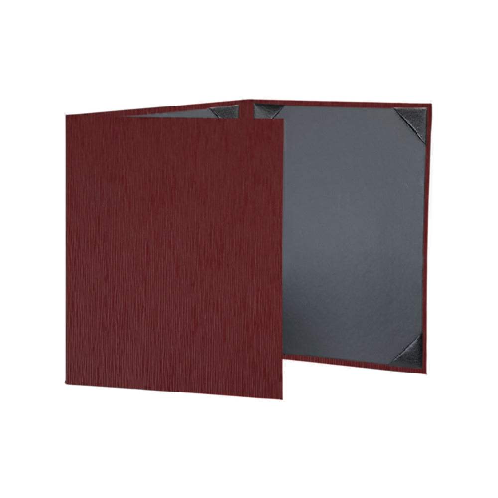 Risch VIENNA-3V 8.5X11 Vienna Hardback Wave-patterned Menu Cover (specify Color)