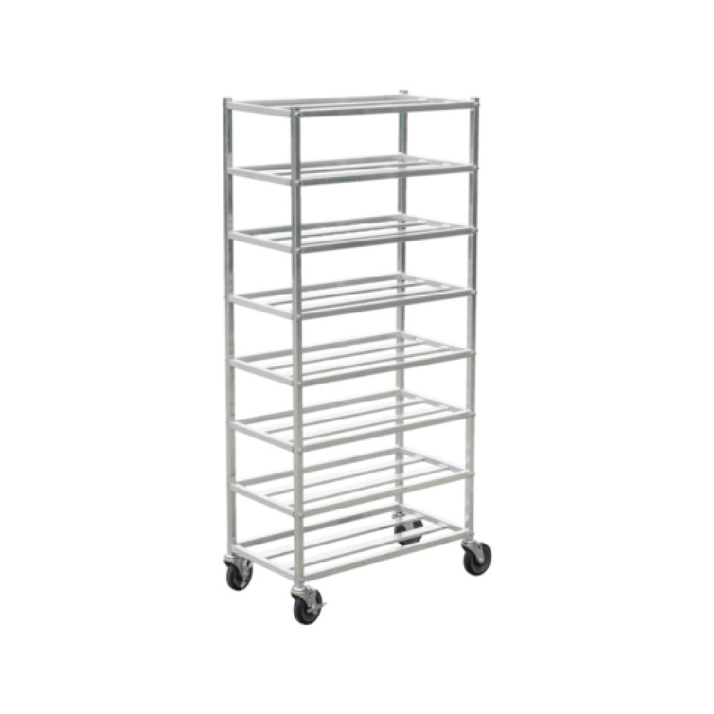 Omcan 48244 (48244) Universal Rack 32-1/2"W X 16"D X 70-11/16"H (8) 10″ X 30″ Or 12″ X 30″ Platter Capacity