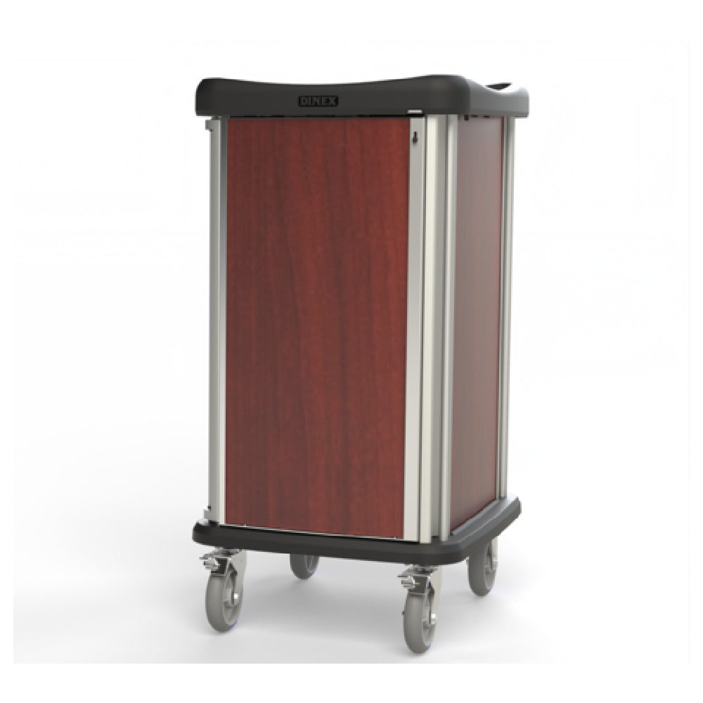Dinex DXPPH16CH PHANTOM® Meal Delivery Cart 16 Tray Self-latching Door