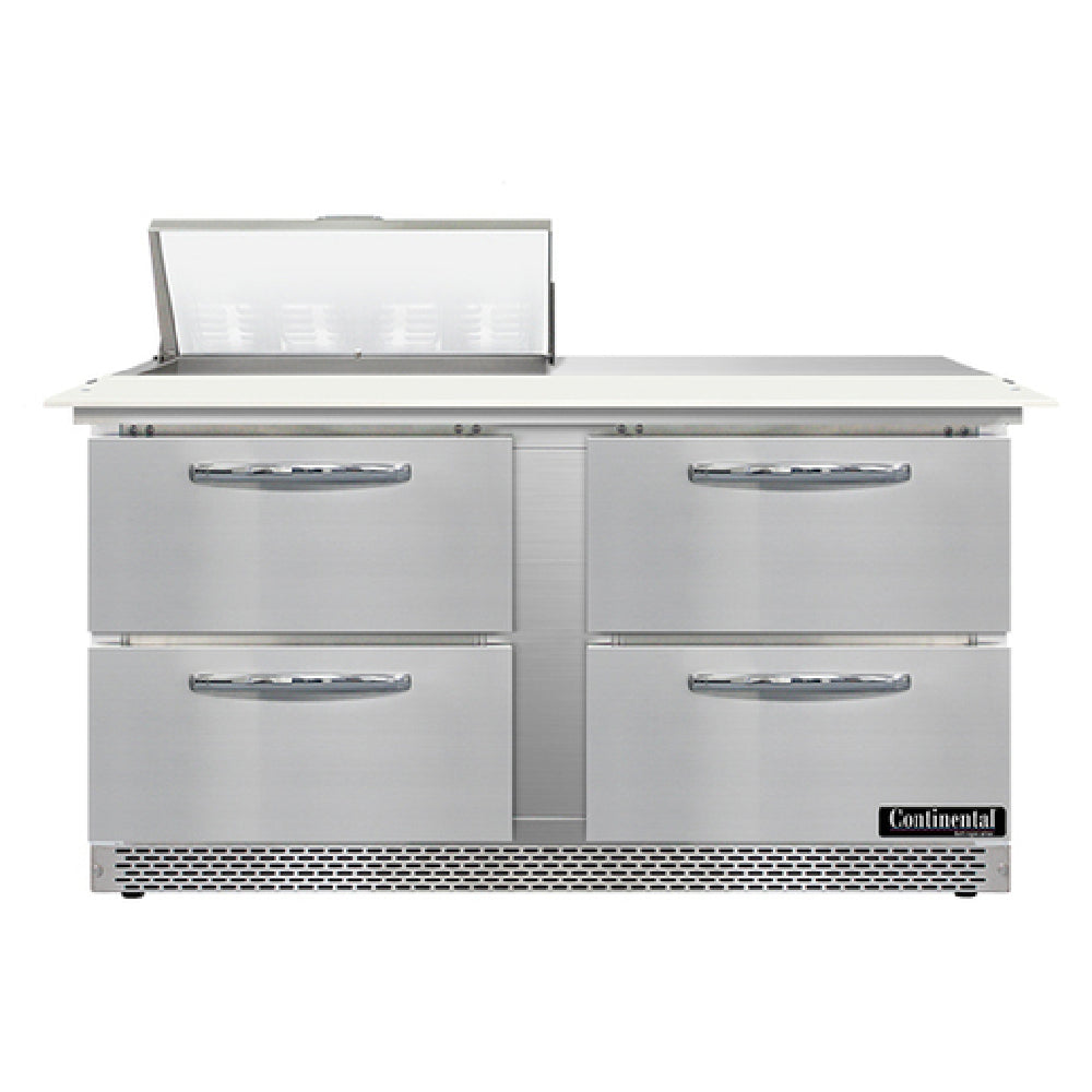 Continental Refrigerator SW60N8C-FB-D Sandwich Unit Front Breather 60"W