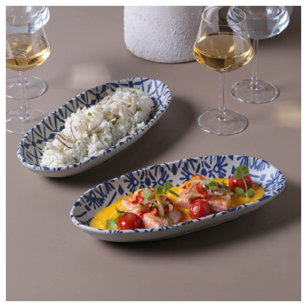 Porto Brasil 34414117901 - Deep Organic Oval Platter, 6.3", 22 Oz