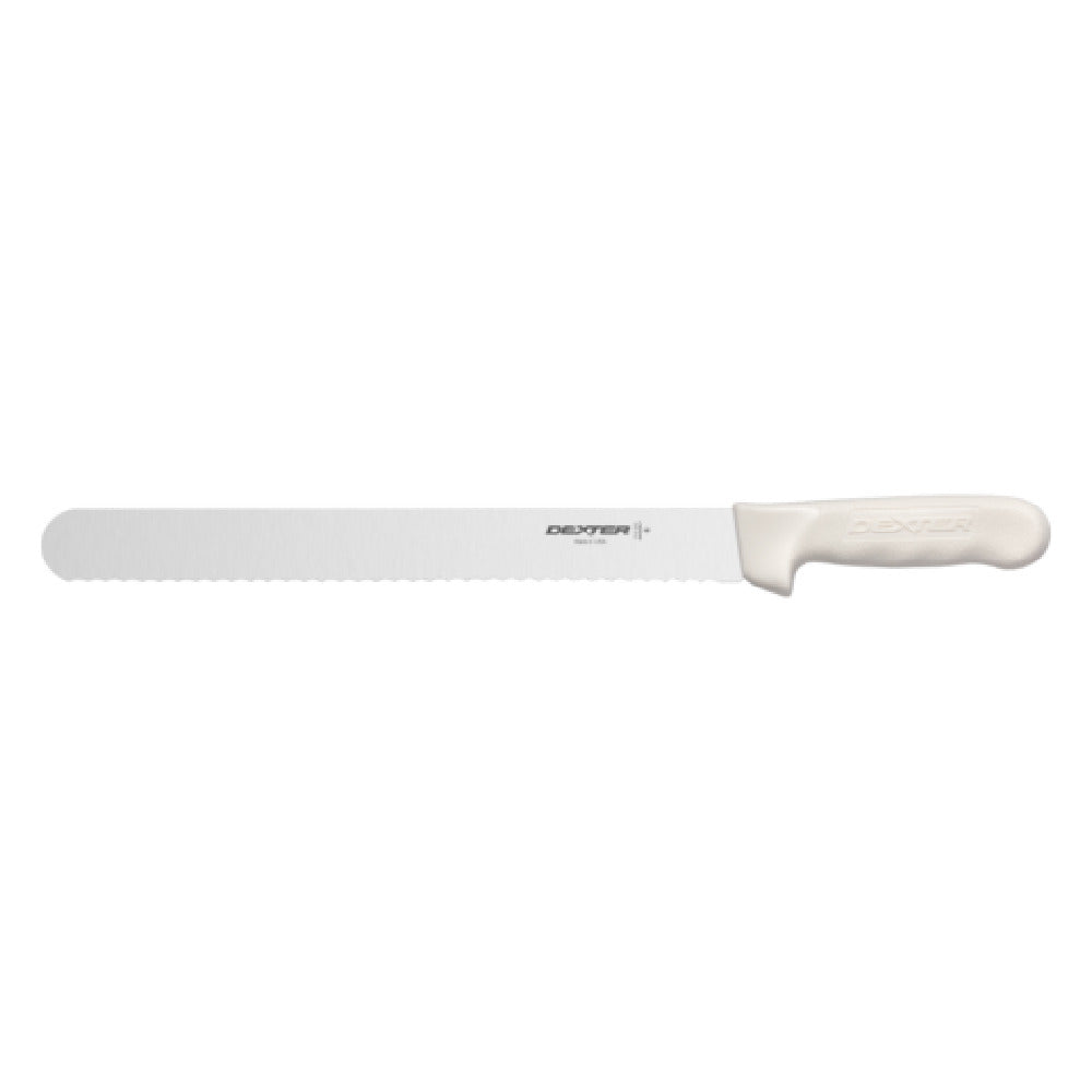 Dexter 13463 - Sani-Safe® (S140-12SC-PCP) Roast Slicer, 12", Scalloped Edge