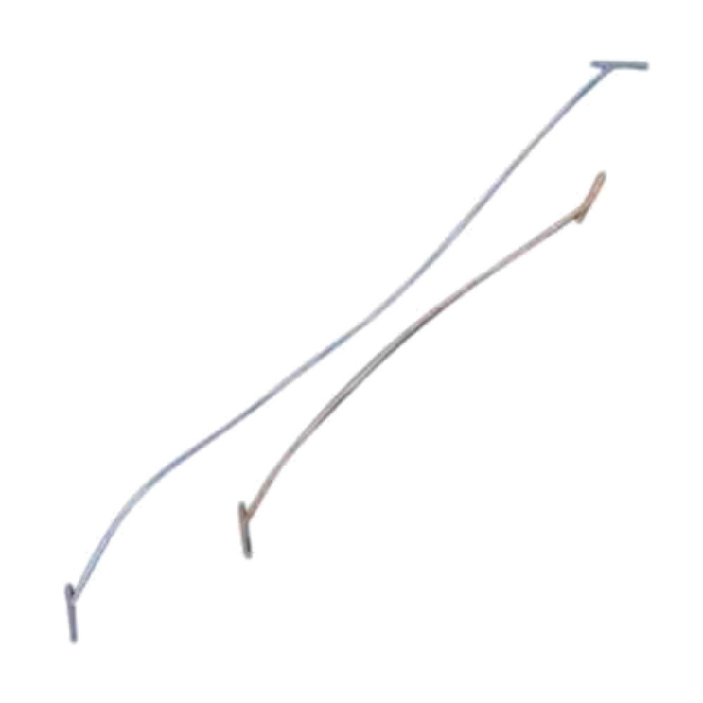 Menu Solutions E2624 Menu Elastics 4" Long With Metal Barbs At Ends (100 Per Pack)