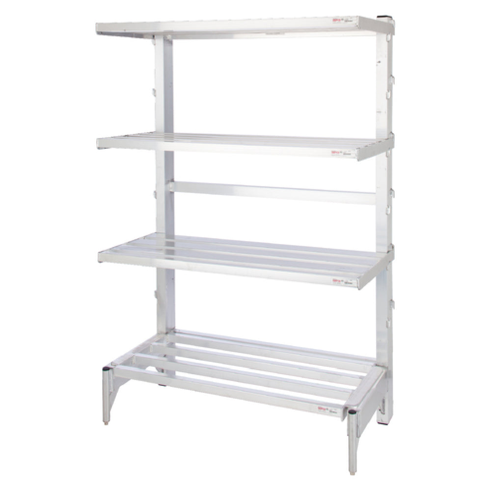 SPG 4H0395 - Kelmax Cantilever Shelving Unit, 4-shelf, Tubular