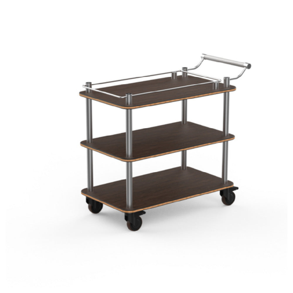 Steelite MGCRNX15WSXX Mogogo Buffet Solutions Roll'n Service Cart 41-1/2" X 21" X 36"H