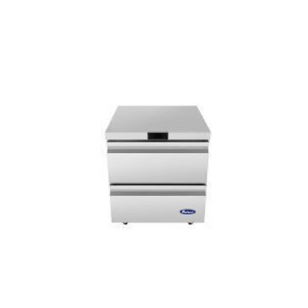 Atosa USA, Inc. AUF27D2 - Undercounter Freezer, 6.5 Cu. Ft., 2 Drawers