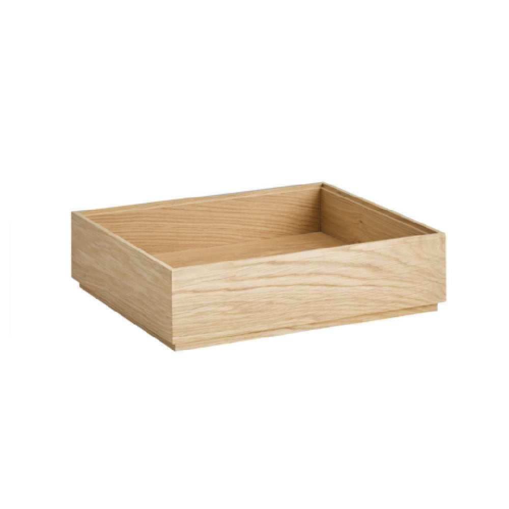 Libbey APS 14004 - Valo Wood Box, 12-3/4"L X 10-3/8"W X 3-3/8"H, Rectangular