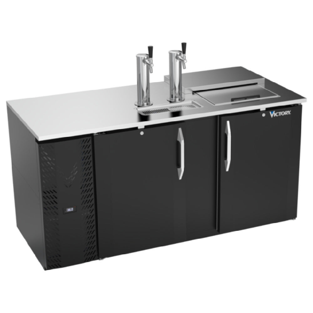Victory VDD68HC-C-B - Direct Draw Dispenser, Club Top, 68"W X 30-1/8"D X 49-5/16"H