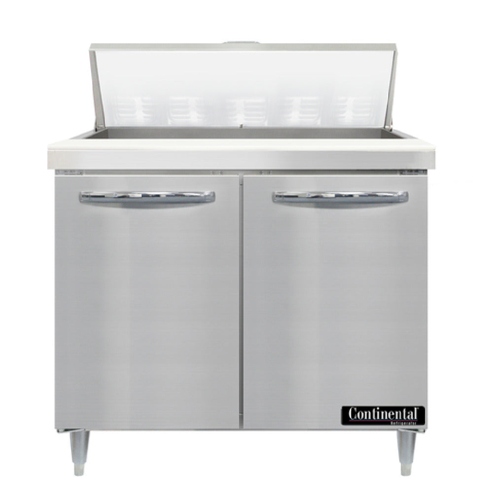 Continental Refrigerator D36N10 Designer Line Sandwich Unit 36"W Two-section