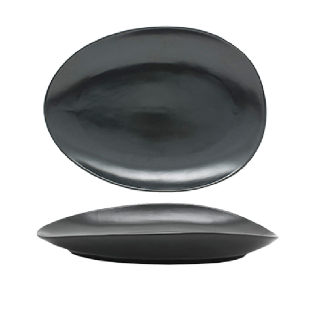 FOH SPT055BKP20 Tides™ Platter 14-1/2" X 10-1/2" Oval