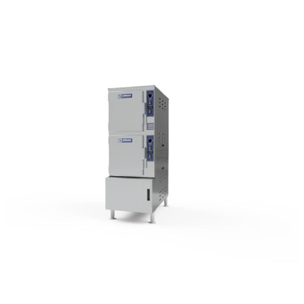 Sterling QCG-E10-36-ES - Convection Steamer, Electric, Floor Based