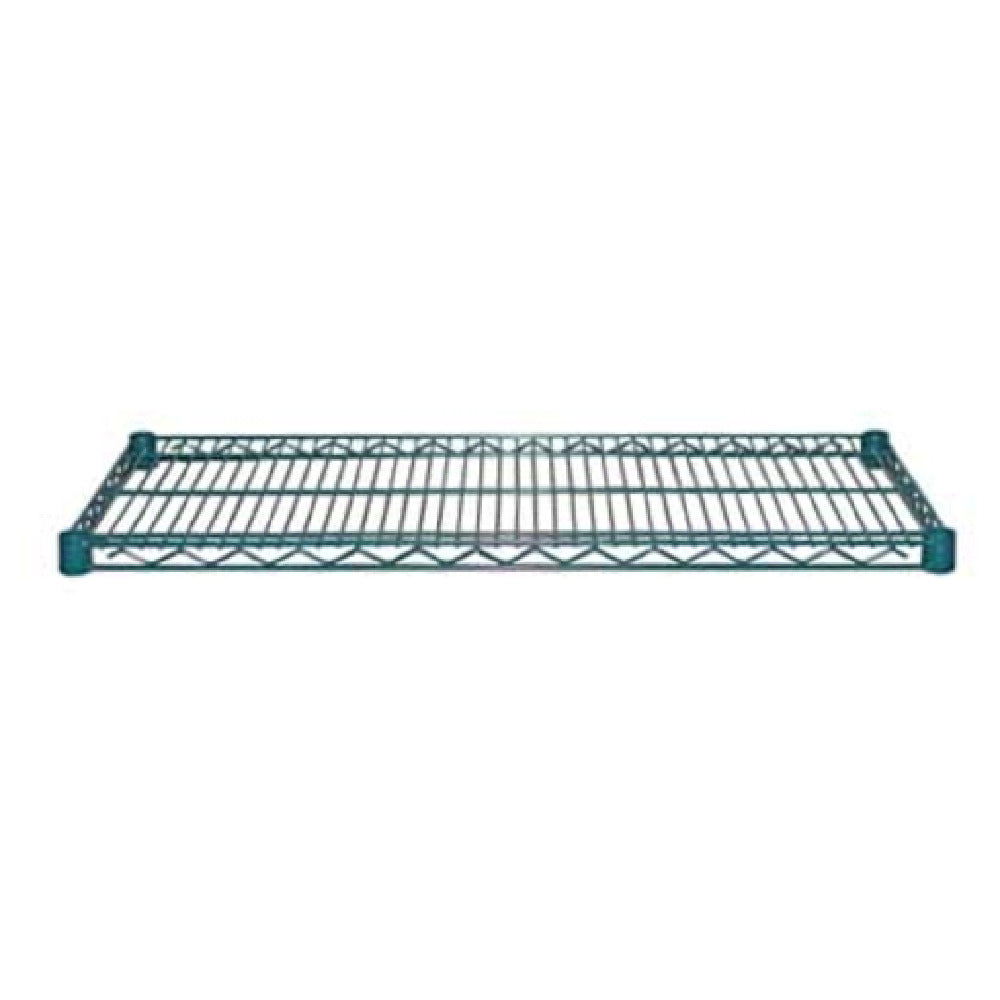 Serv-Ware GR2442CWP - Serv-Ware - Wire Shelving - 24 X 42 Green Epoxy Shelf, Includes 4 Shelf Clips