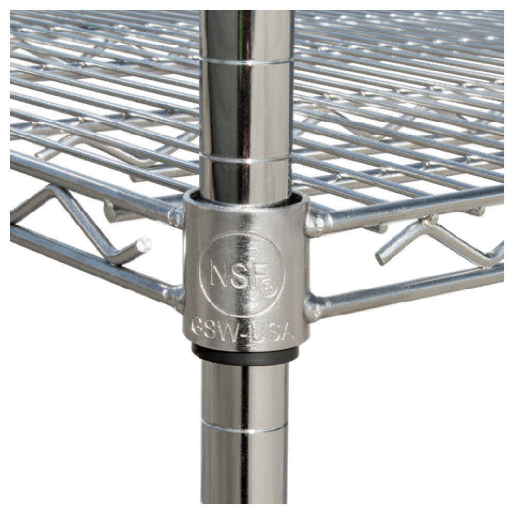 GSW USA WSC-P72 Post 74"H Includes: Cap & Leveling Foot