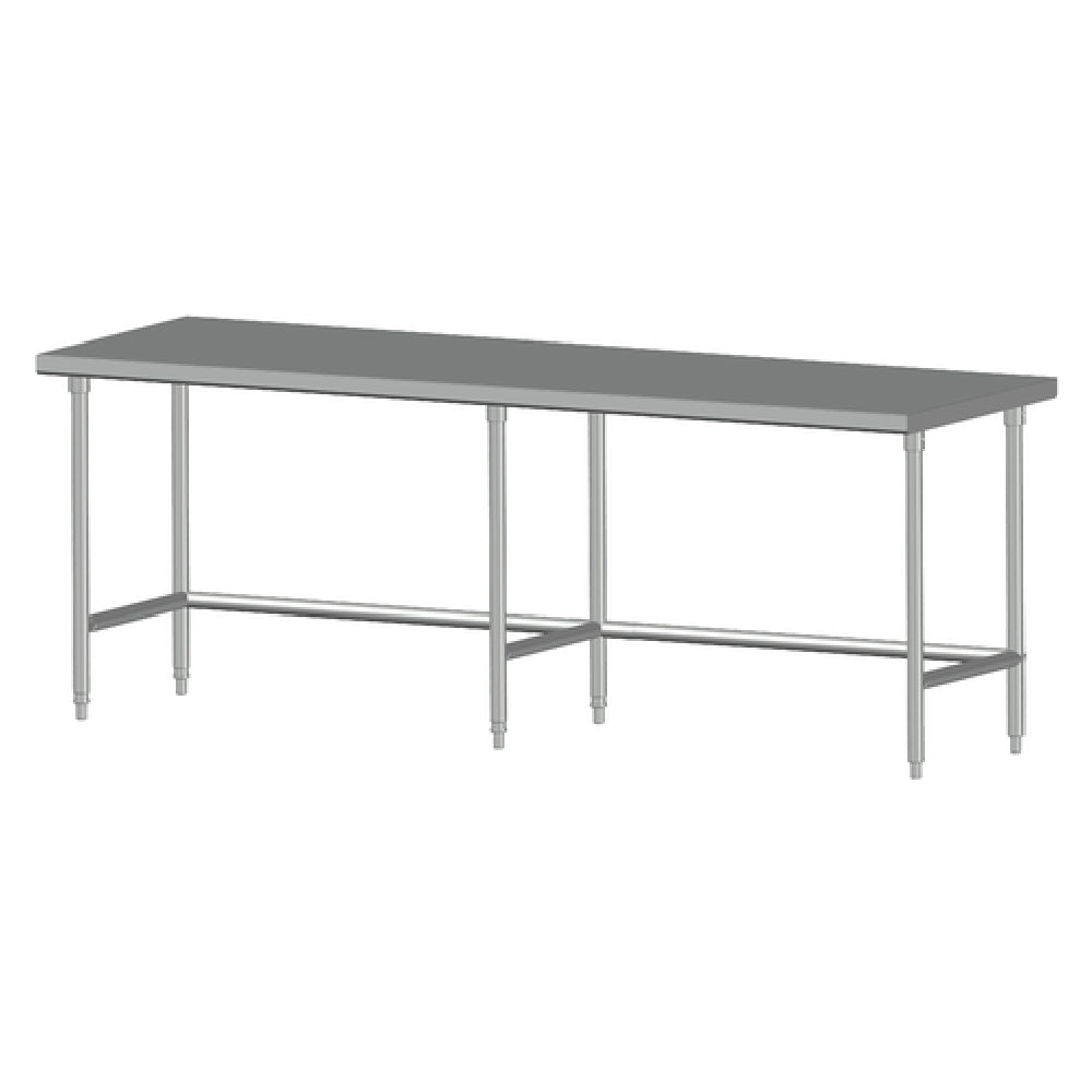 SPG 7SLC-24 - Universal Stainless Work Table, 84"W X 24"D, 16/300 Series Stainless Steel Top