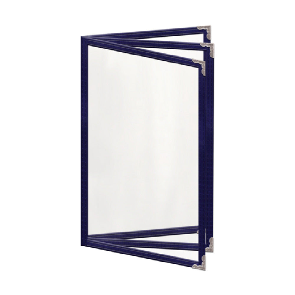 Risch TETB 5.5X8.5-NYLON Deluxe Sewn Nylon Menu Cover (specify Color) 5-1/2" X 8-1/2"