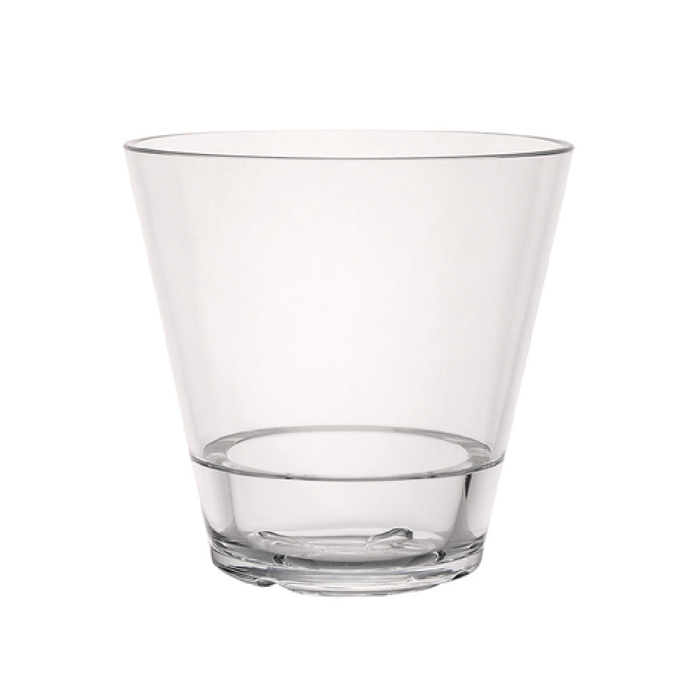Steelite 7029DR020 Rocks Glass 9-1/2 Oz. (H 3-1/2" M 3-1/2" T 3-1/2" B 2-1/4") Polycrystal®