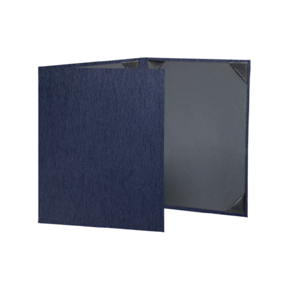 Risch STERLING-3V 8.5X11 Sterling Hardback Shimmer Metallic Menu Cover (specify Color)