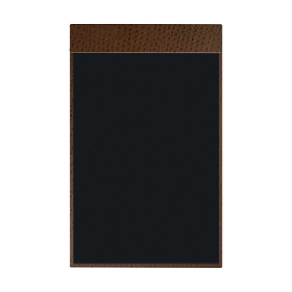 Risch MMB-CH 8.5X14 Chesterfield Hardback Ostrich Texture Faux-leather Magnetic Menu Board (specify Color)