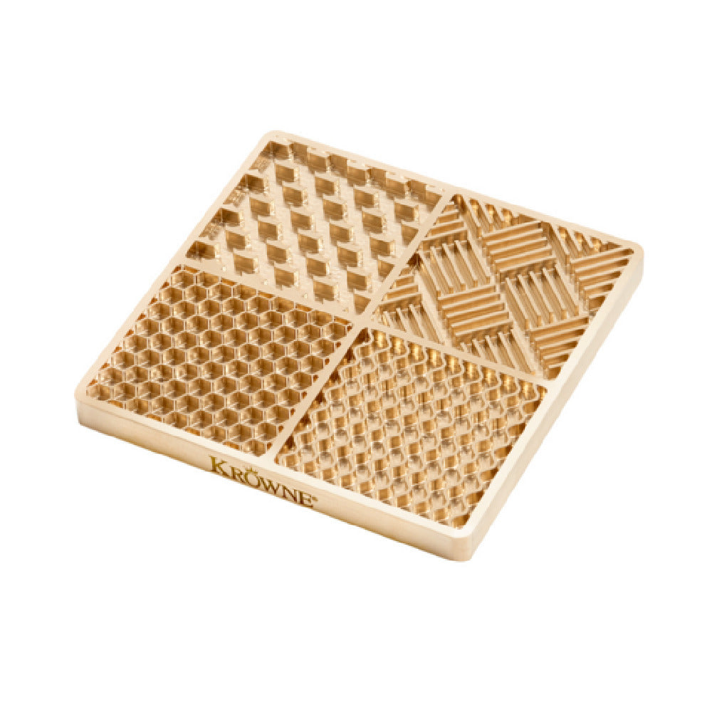 Krowne KDP1-44 - Krowne Ice Design Plate, 4"W X 4"D