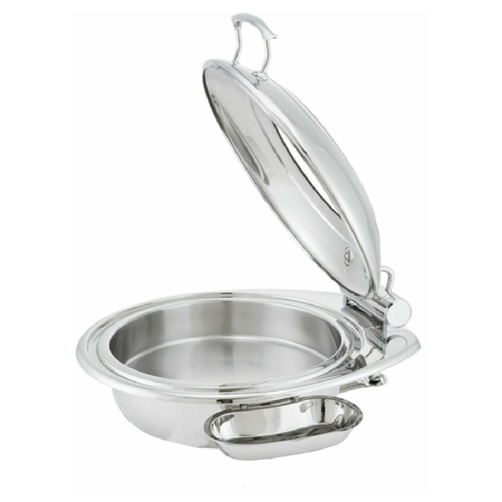 Steelite WLWI6UGT Chafer Body 7 Quart With Glass Top Lid