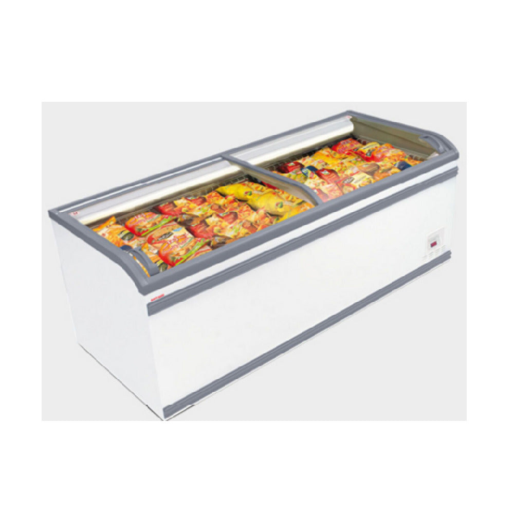 AHT Cooling Systems USA 434143 PARIS 210 (U) RAL9003 WHITE AHT Paris Multi-Temp Merchandiser