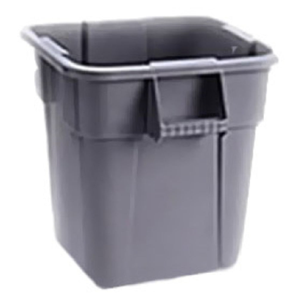 Rubbermaid FG352600GRAY - BRUTE® Container, Square, Without Lid