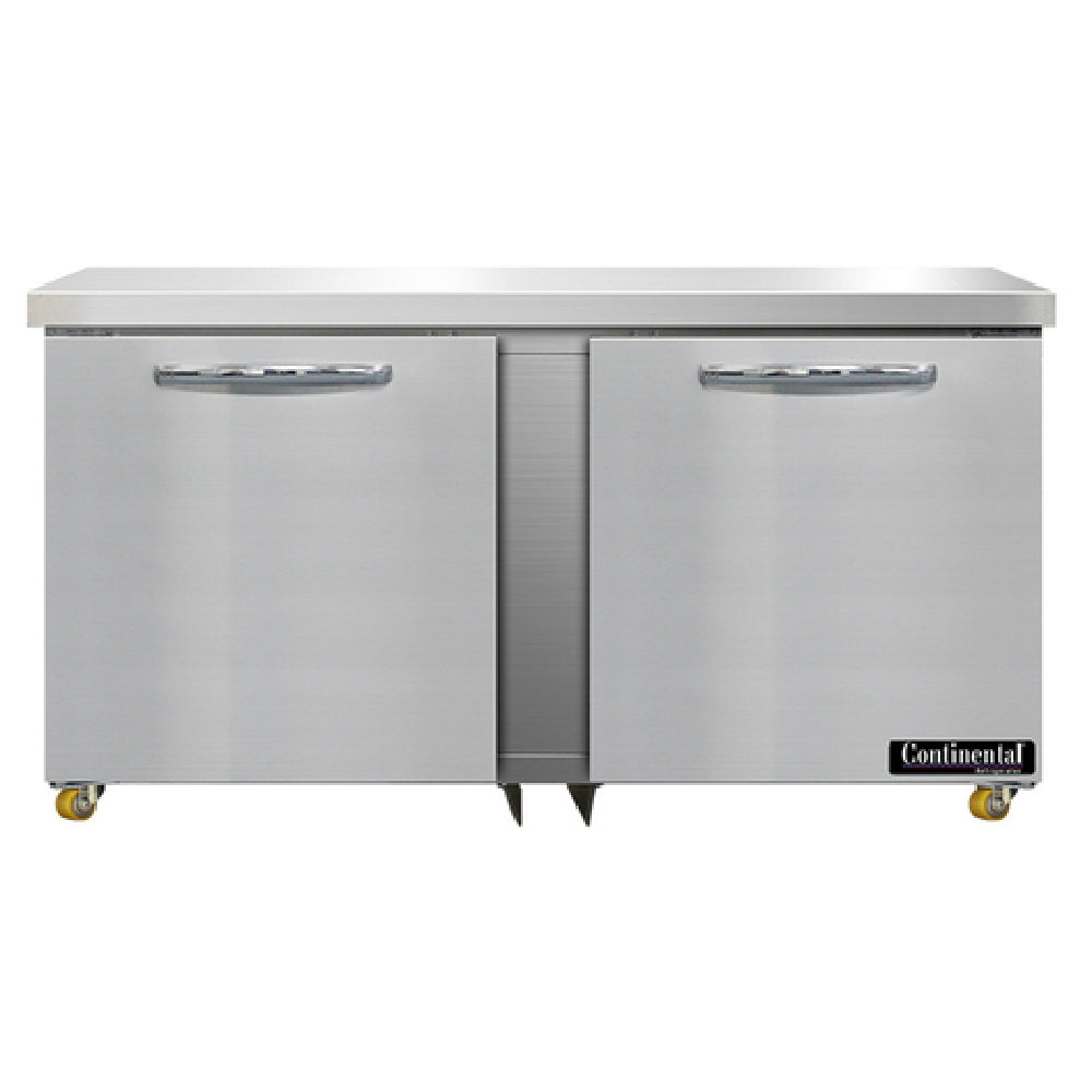 Continental Refrigerator SWF60N-U Undercounter Freezer 60"W 17.0 Cu Ft Capacity