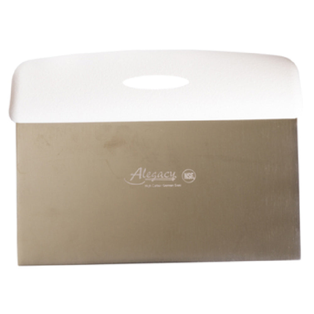Alegacy Foodservice Products PC182WHCH E™ Economy Dough Scraper 6" X 3" Blade Rectangular