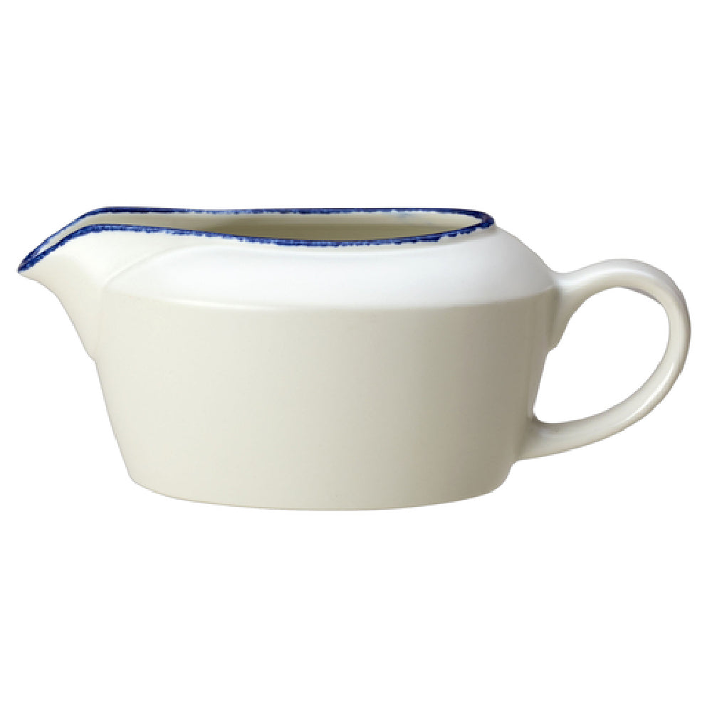 Steelite 17100843 Madison Sauce Boat 13 Oz. 6-7/8"L X 3-3/16"H