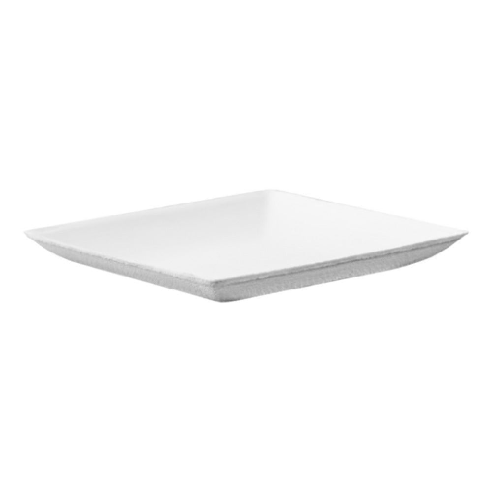 PacknWood 210BCHIC1111F - Bio N Chic Sugarcane Plate (No Added PFAs), 4.3"L X 4.3"W