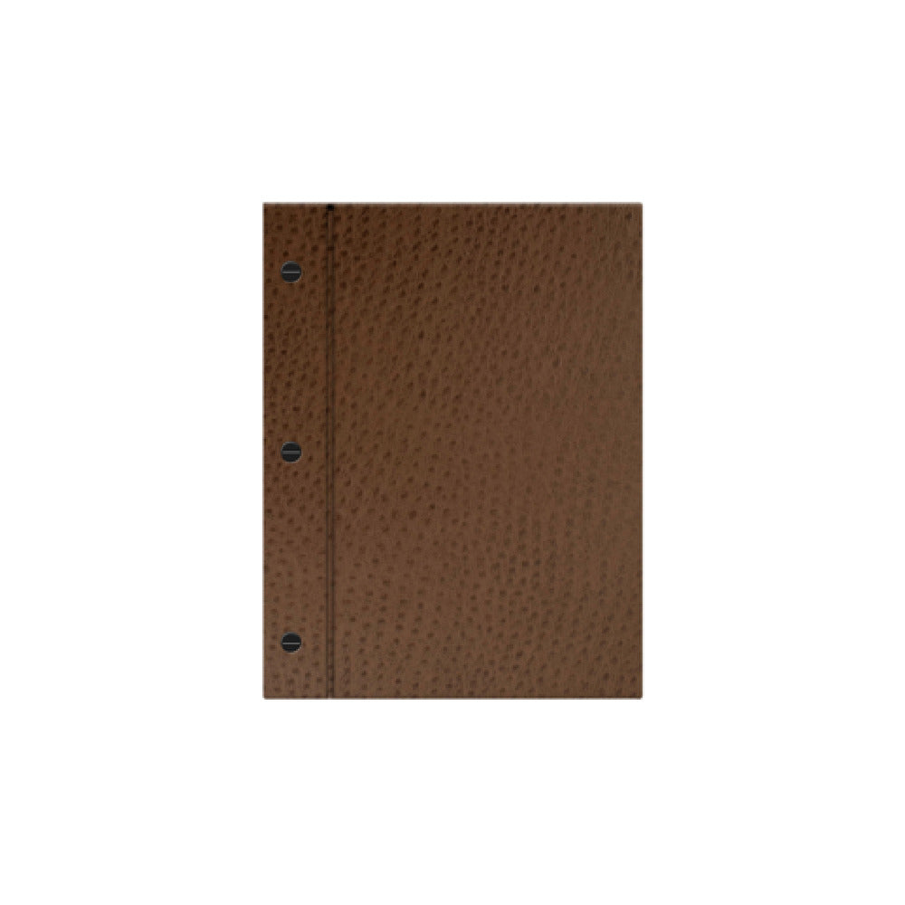 Risch CMBFF-CH 5.5X8.5 Chesterfield Ostrich Texture Faux-leather Chicago Menu Board (specify Color)