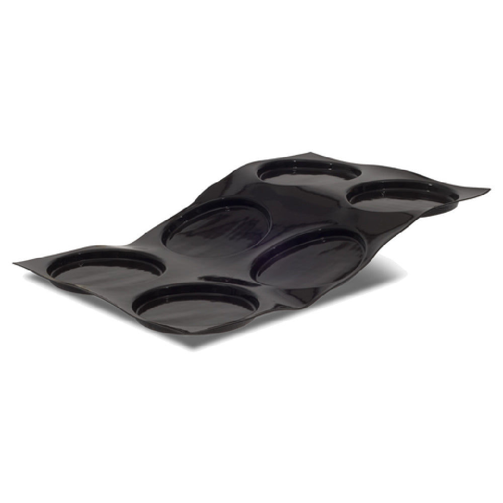 JB Prince M372 K - Demarle Flexipan® Mold, 23"L X 15"W, (6) Large Round