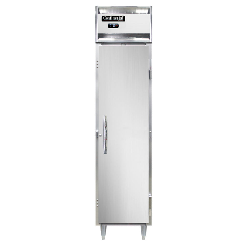 Continental Refrigerator D1FSEN Designer Slim Line Freezer Reach-in 17-3/4"W