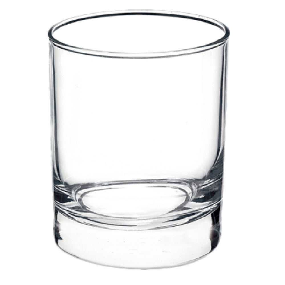 Steelite 4915Q065 Rock Glass 8-1/2 Oz. (H 3-1/2" M 2-7/8" T 2-7/8" B 2-5/8") Bormioli Rocco