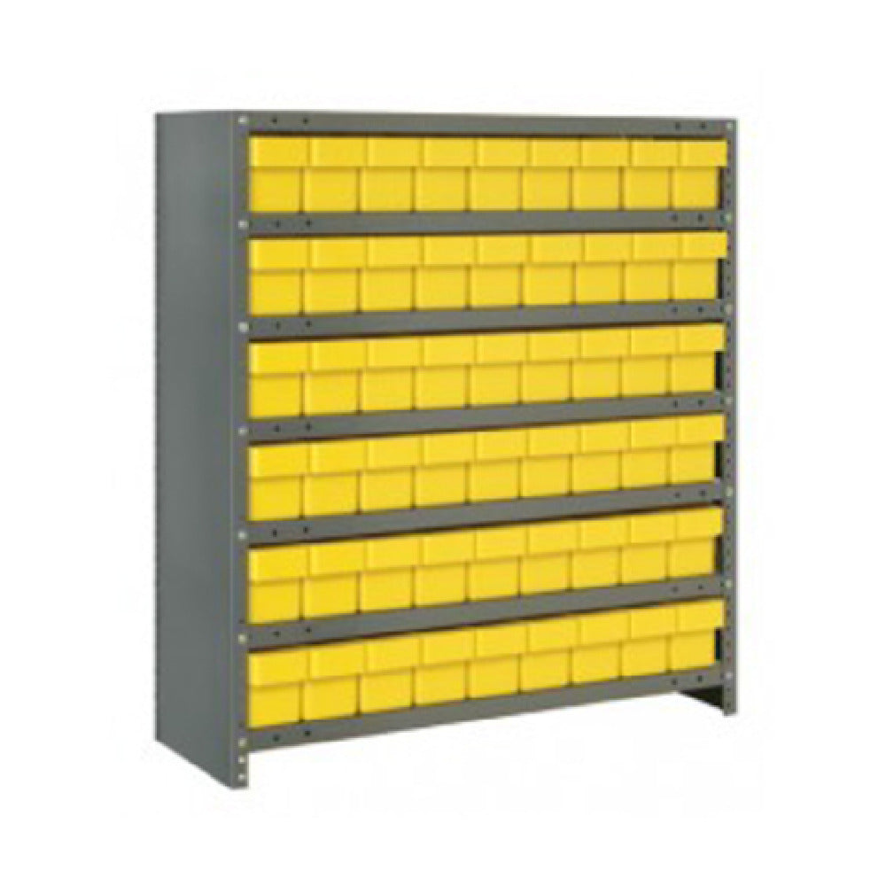 Quantum CL1839-604_YELLOW - Shelving Unit, Closed, 18"D X 36"L X 39"H