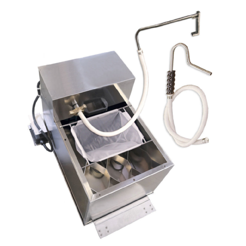 Belshaw EZMELT 18-240V (20525) EZMELT18 Shortening Melter-Filter 130 Lb. (59.5 Liters) Shortening Capacity